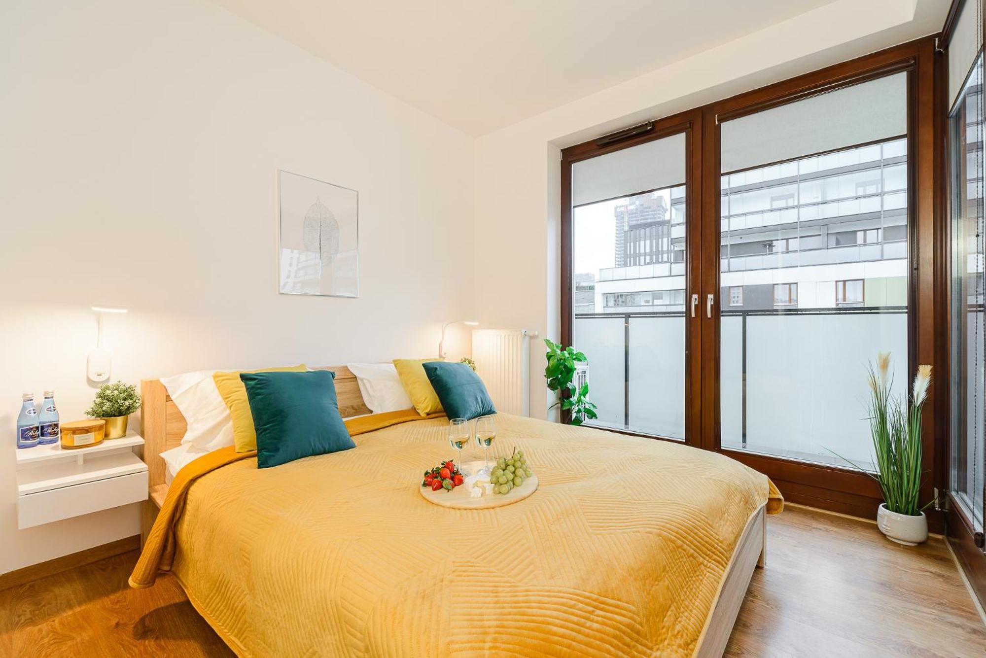 Cozy Family Apartments With Balcony Near Zlote Tarasy Varsovie Chambre photo