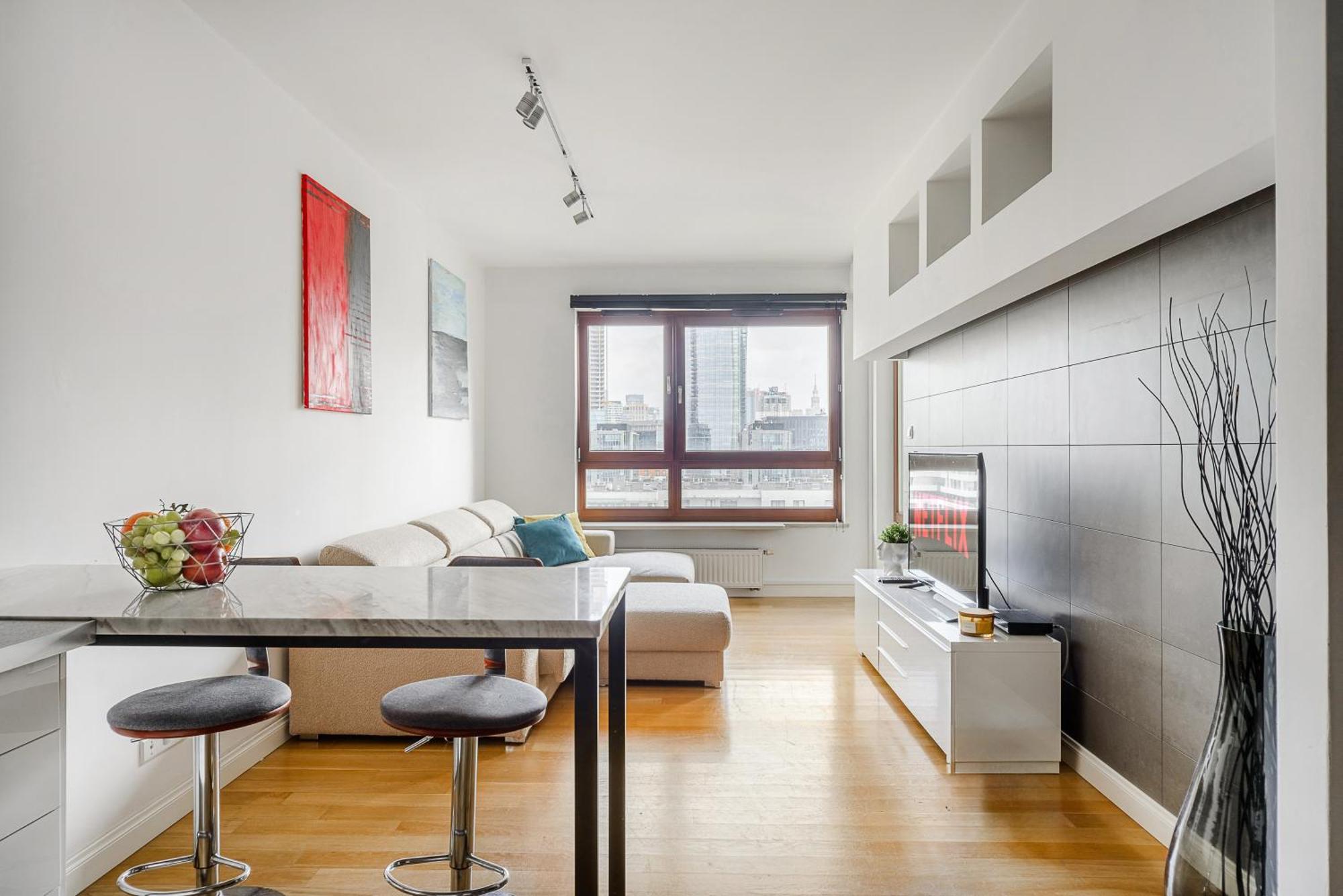 Cozy Family Apartments With Balcony Near Zlote Tarasy Varsovie Extérieur photo